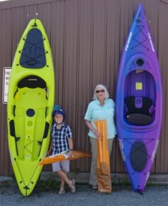 Kayak winners Thorne Bay Days 2019